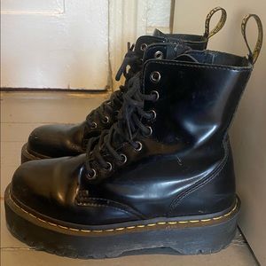Doc Martens Black Jaden Platforms